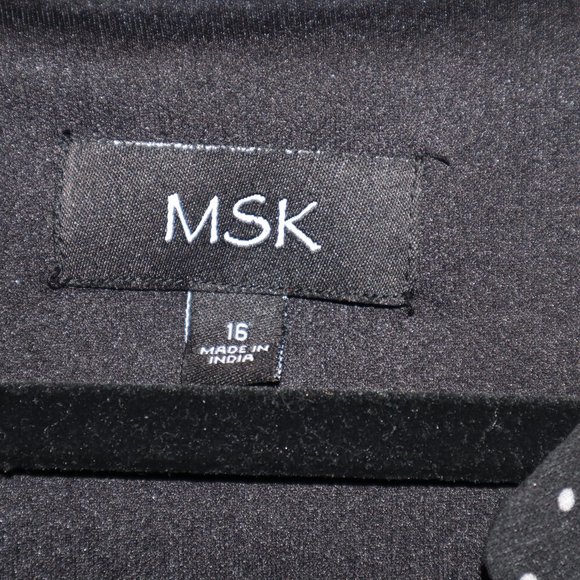 Polka dot black and white Dress - Picture 3 of 3